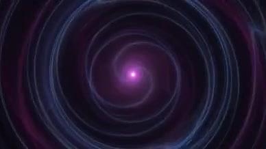 4K紫色唯美时空漩涡穿梭虫洞隧道背景PR视频的预览图